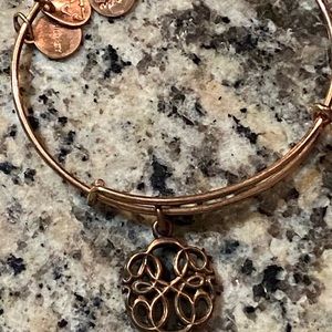 Rose Gold Alex and Ani Bracelet
